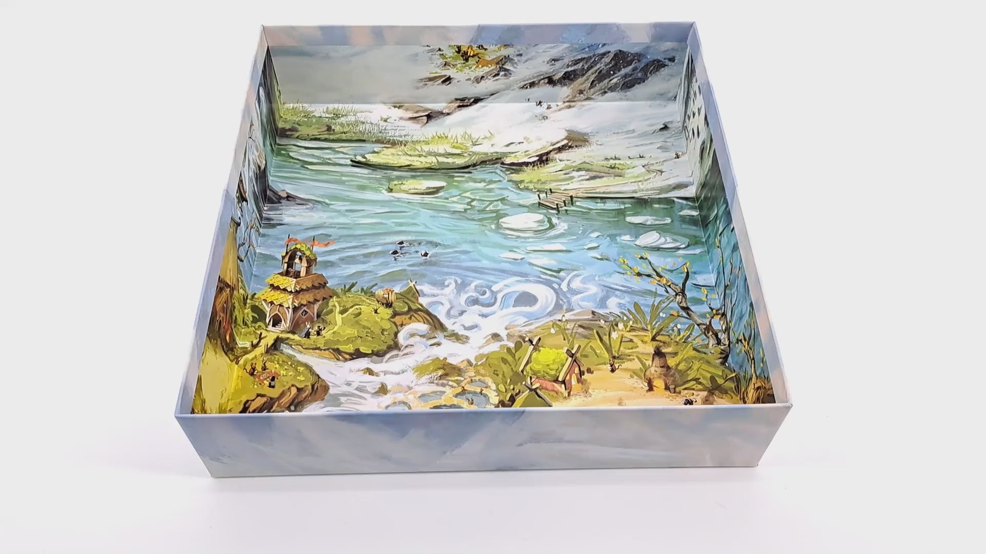 Load video: Everdell: Silverfrost - Board Game Insert