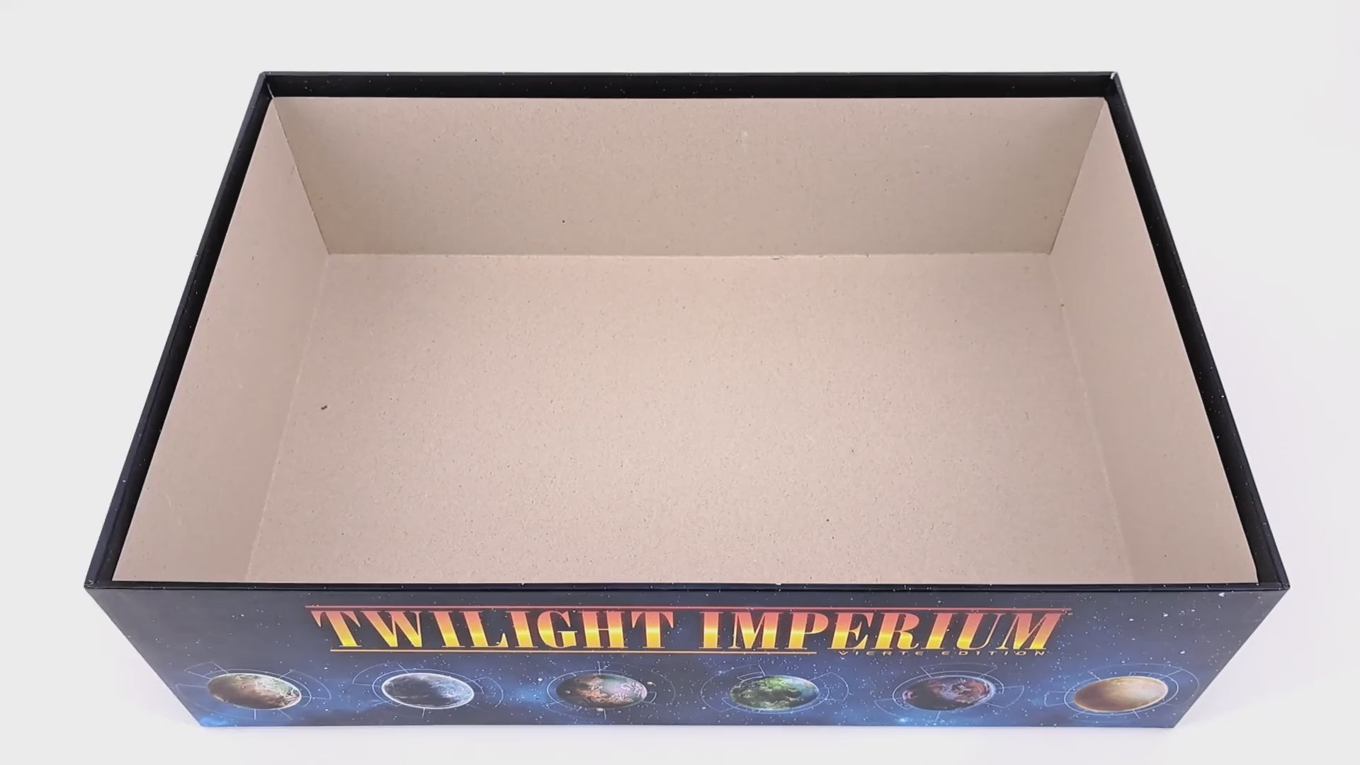 Load video: Thunder´s Edge - Upgrade Pack for Twilight Imperium 4th Edition - Board Game Insert - STL-FILES ONLY