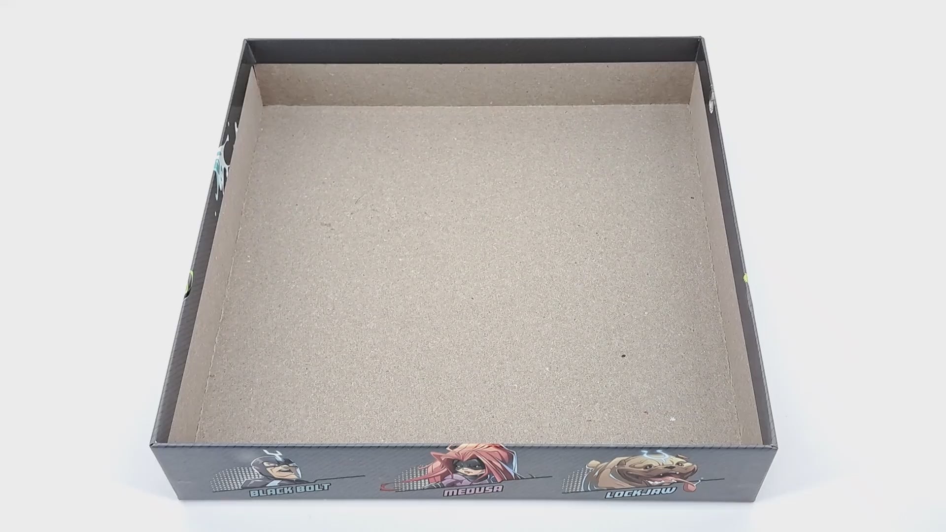 Load video: Marvel United: Multiverse - Board Game Insert