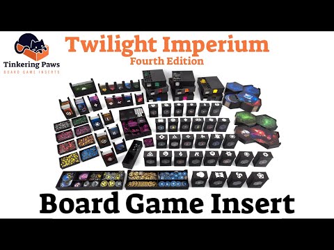 Twilight Imperium 4th Edition - Board Game Insert - Tinkering Paws