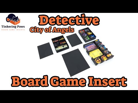 Detective: City Of Angels - Board Game Insert