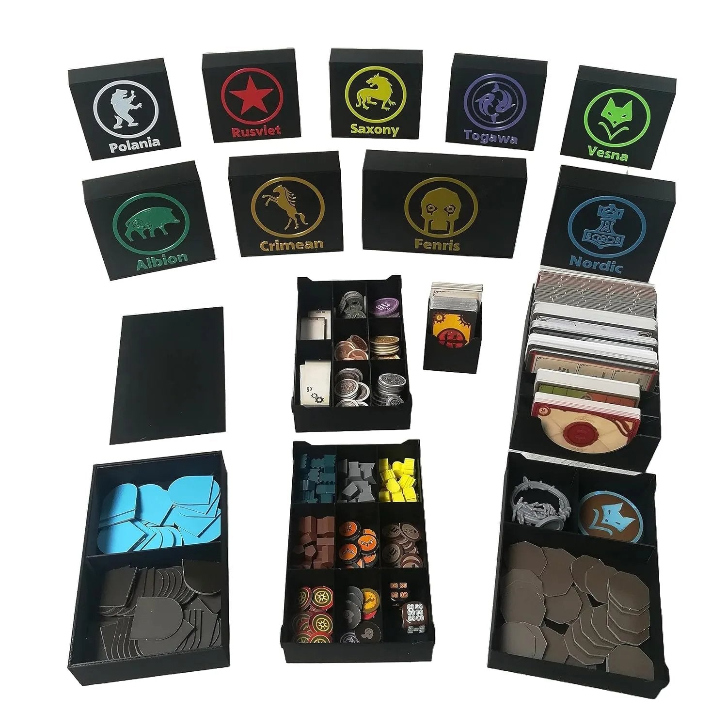 Scythe - Premium Brettspiel-Einsatz