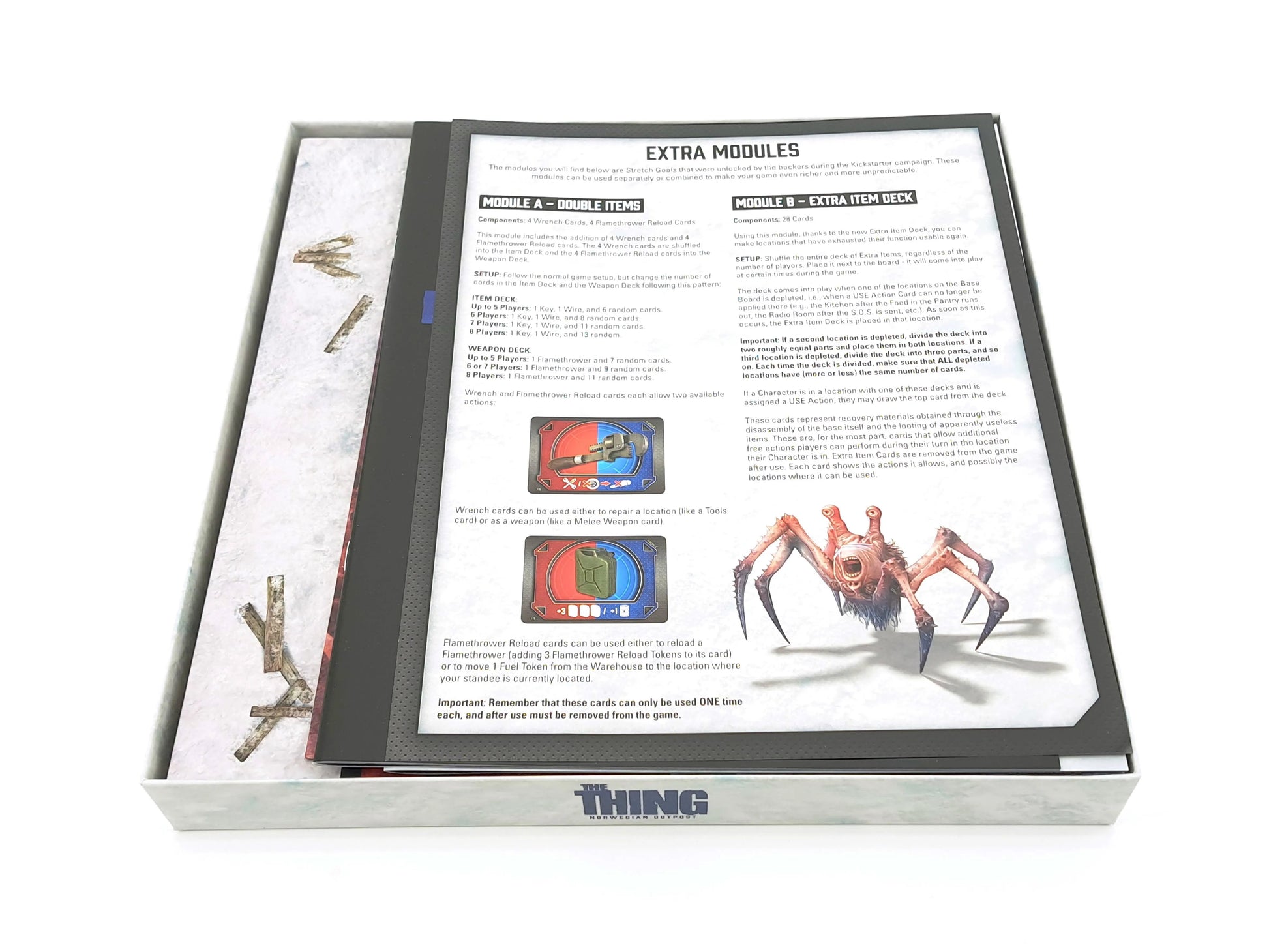 The Thing: The Board Game - Board Game Insert Tinkering Paws