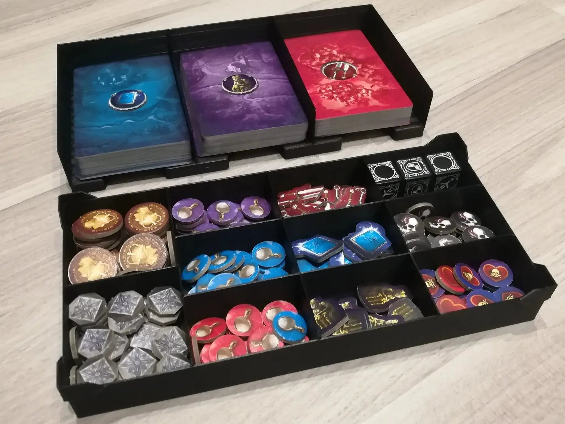 Witcher Adventure Game - Board Game Insert - Token & Card Boxes