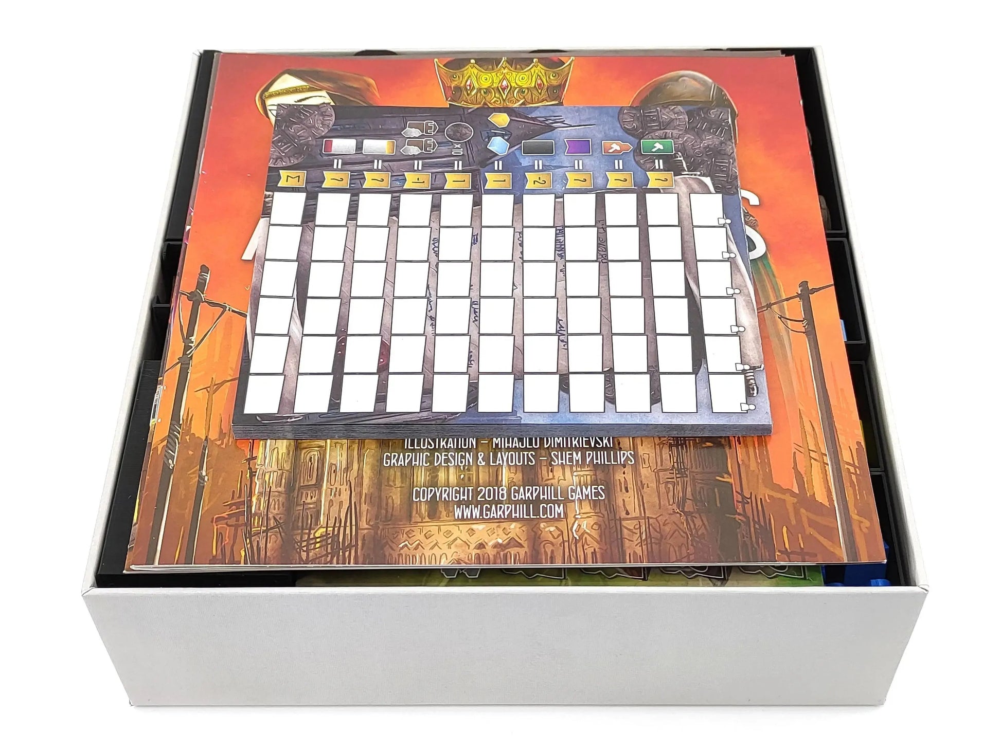 Architects of the West Kingdom - Board Game Insert Tinkering Paws