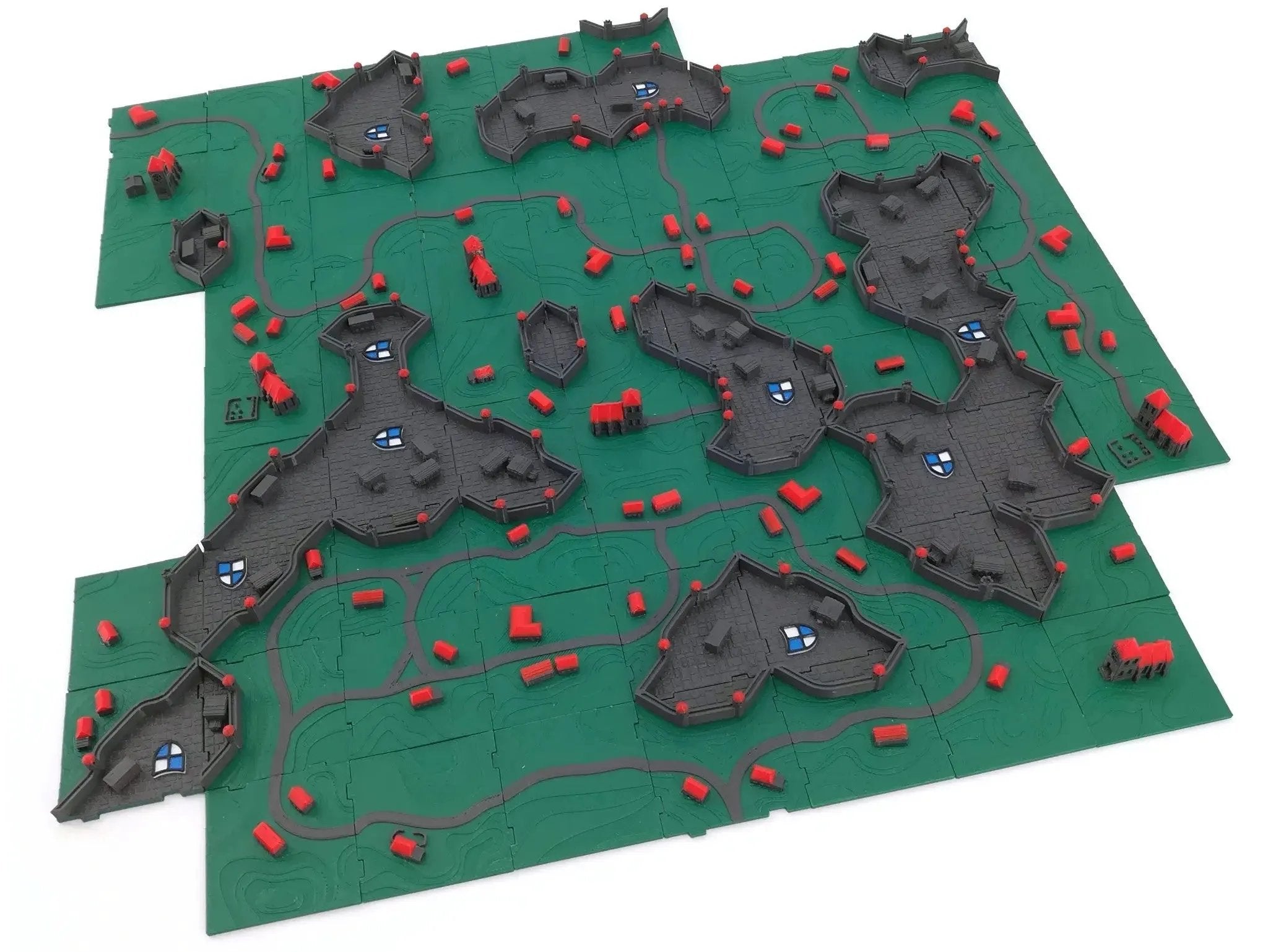 Carcassonne - Tiles Pack - 72 Pieces Tinkering Paws