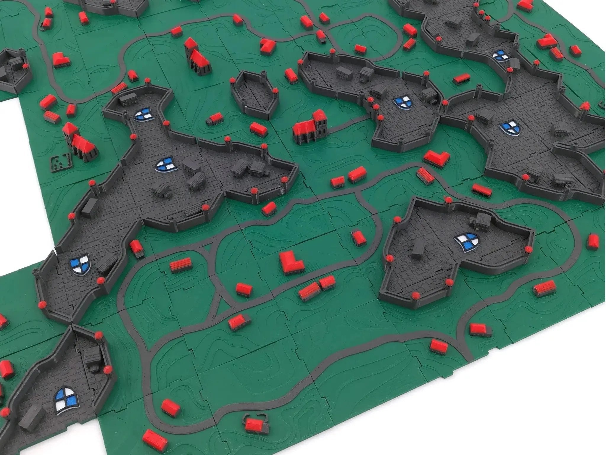 Carcassonne - Tiles Pack - 72 Pieces Tinkering Paws