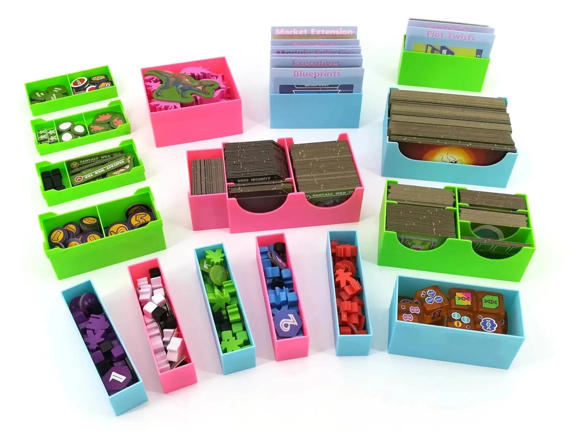 Dinosaur Island - Board Game Insert Tinkering Paws