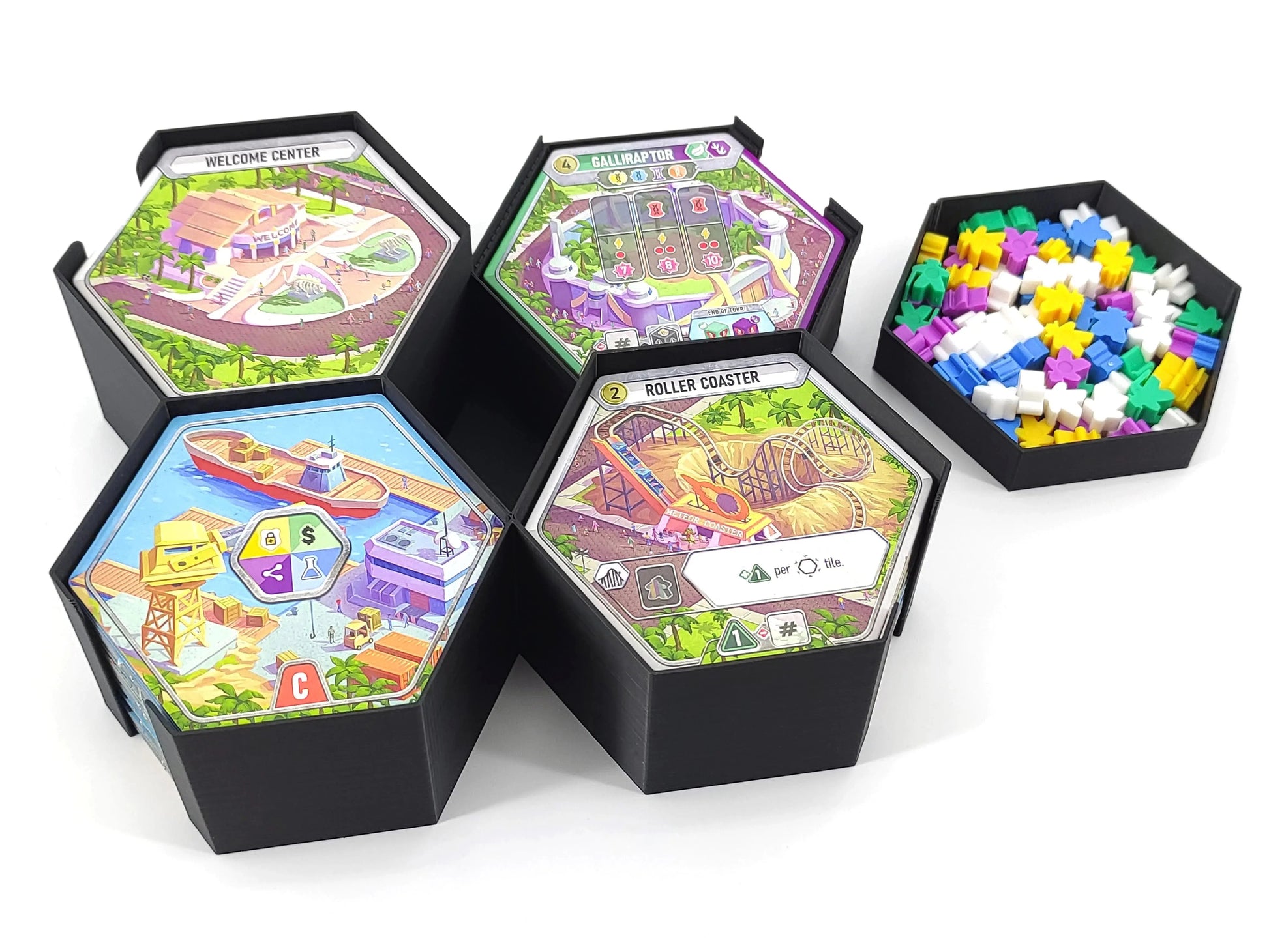 Dinosaur World - Board Game Insert Tinkering Paws