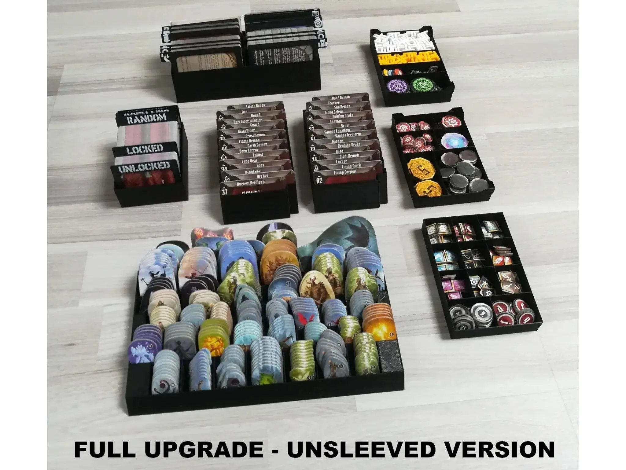 Forgotten Circles - Upgrade for Gloomhaven Premium Board Game Insert Tinkering Paws