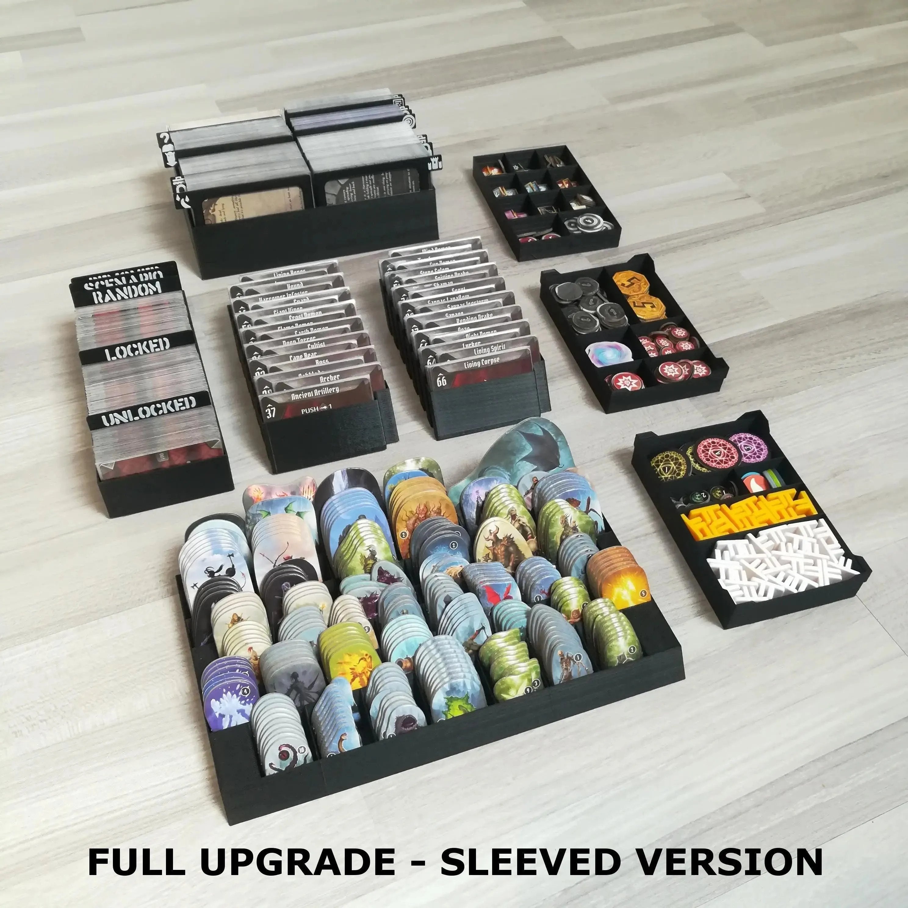 Forgotten Circles - Upgrade for Gloomhaven Premium Board Game Insert Tinkering Paws