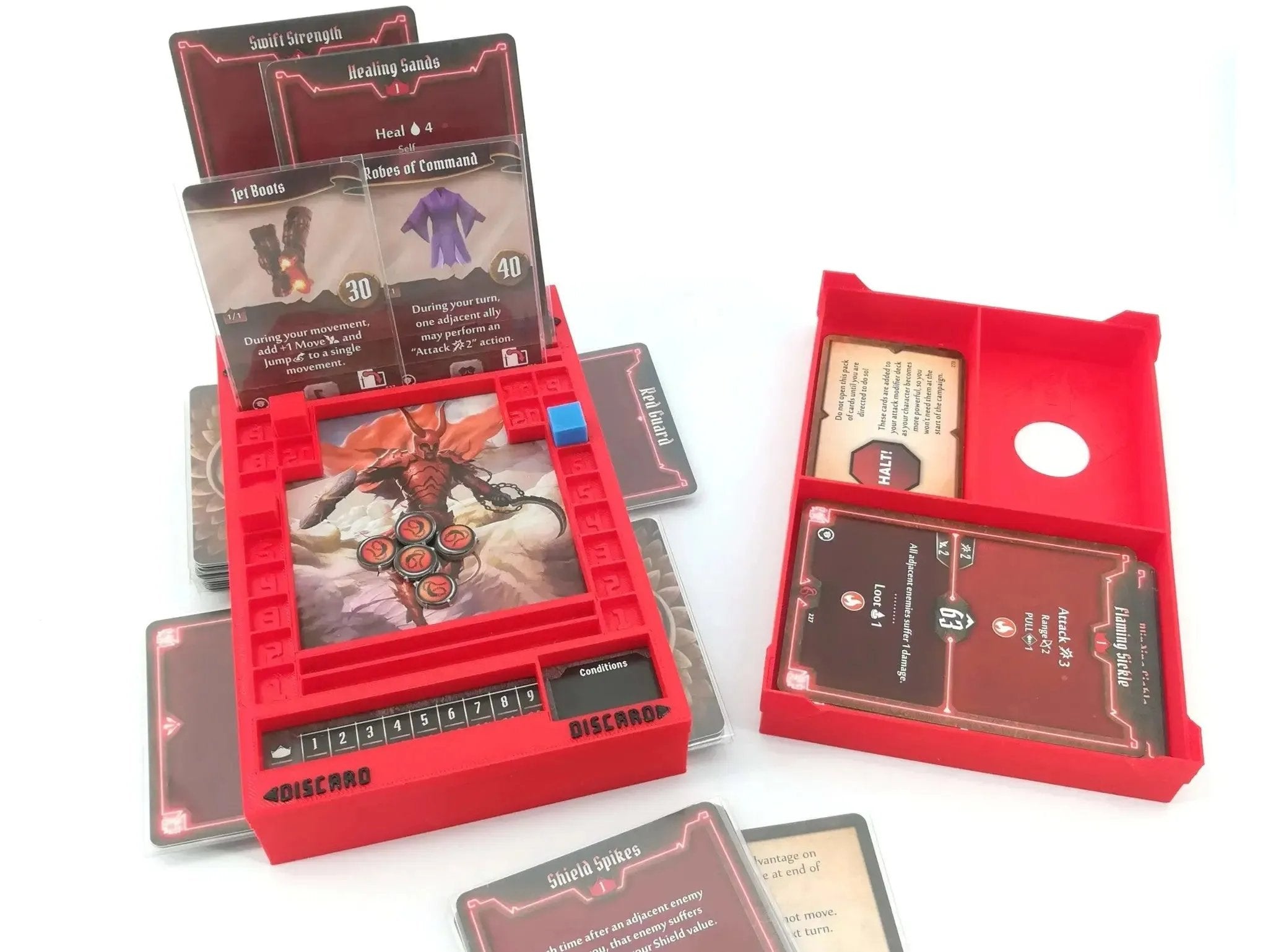 Gloomhaven - Jaws of the Lion - Character Dashboard & Storage Tinkering Paws