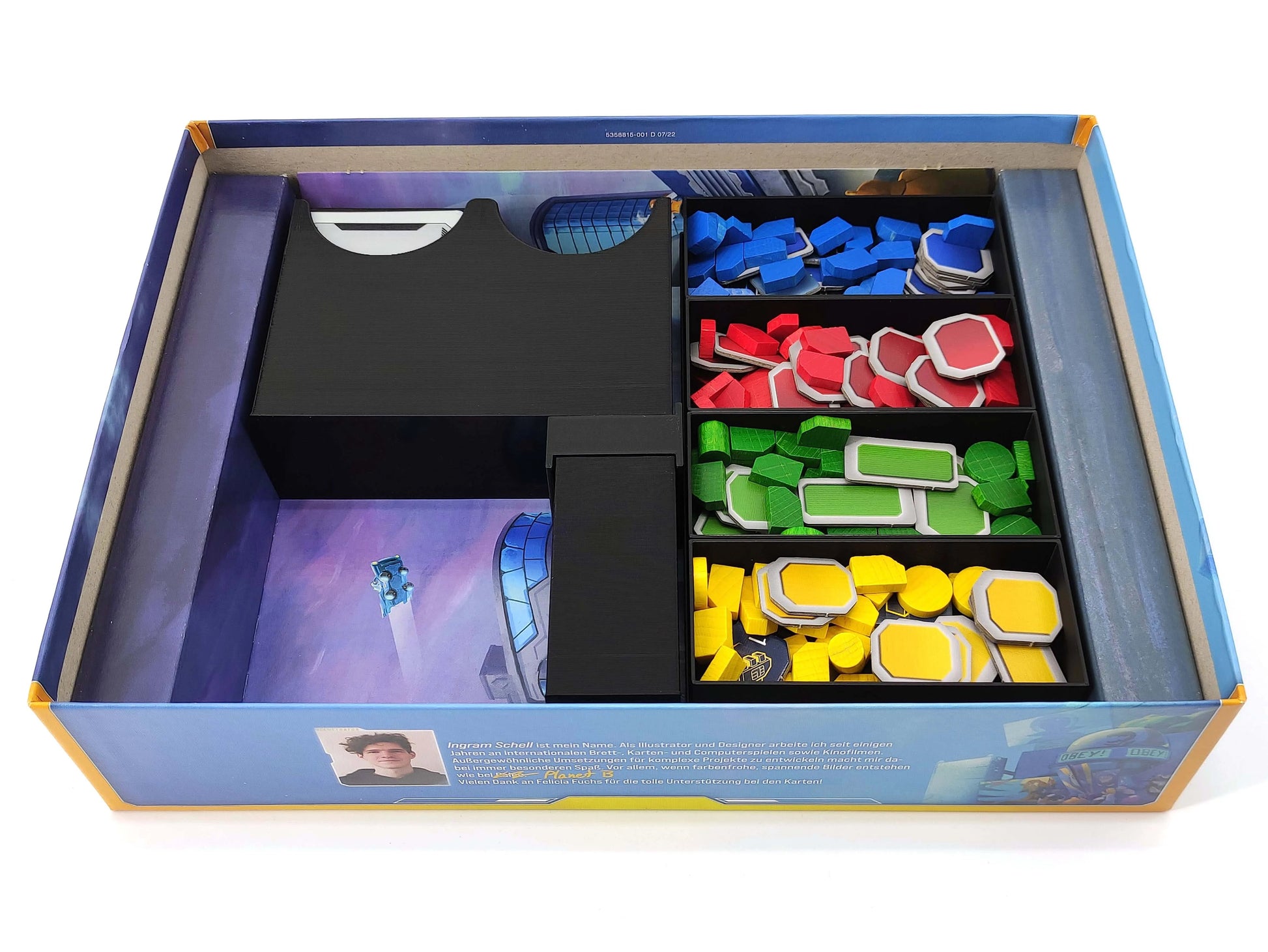 Planet B - Board Game Insert Tinkering Paws