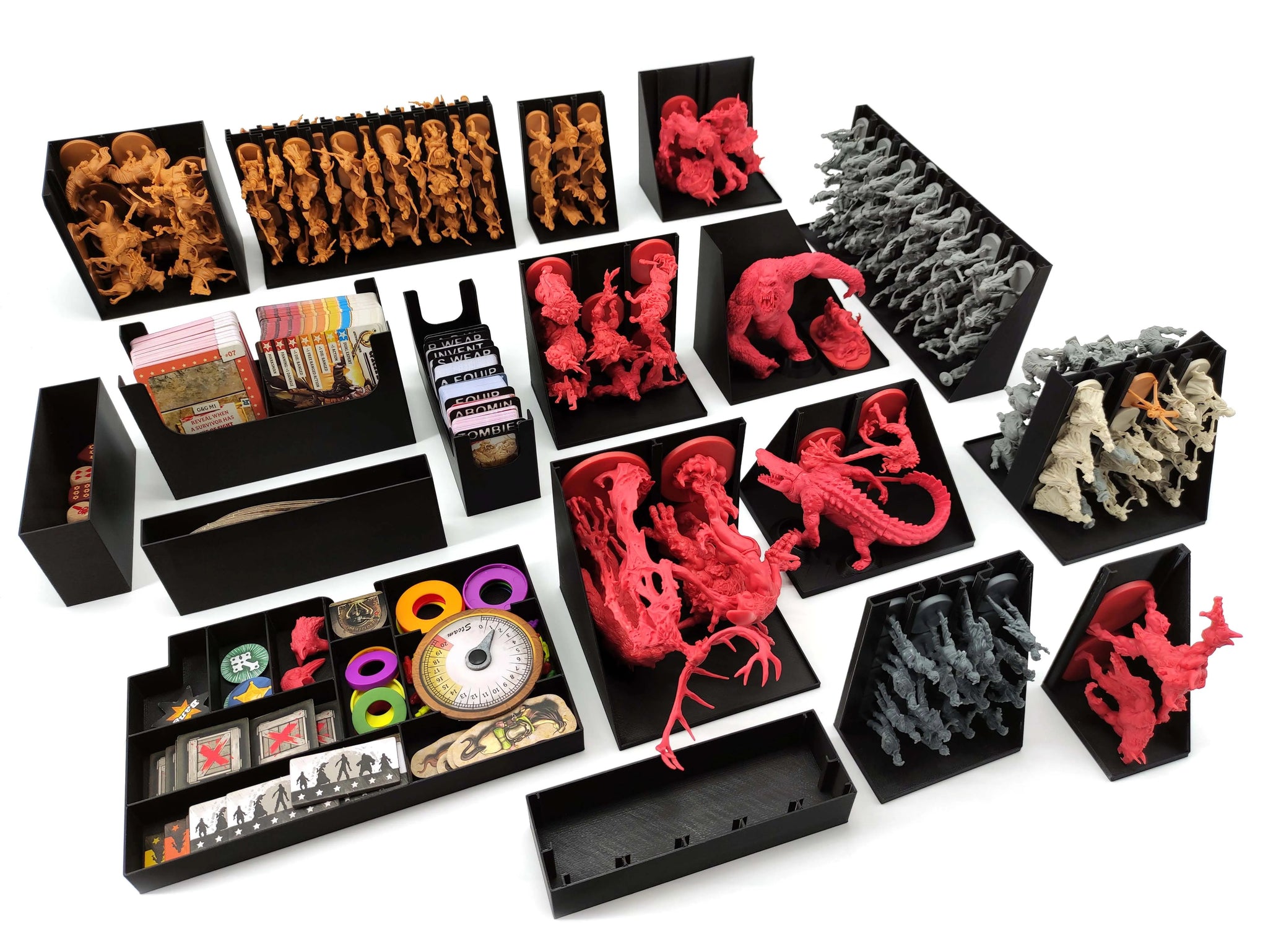 Zombicide: Undead Or Alive - Board Game Insert - Tinkering Paws 