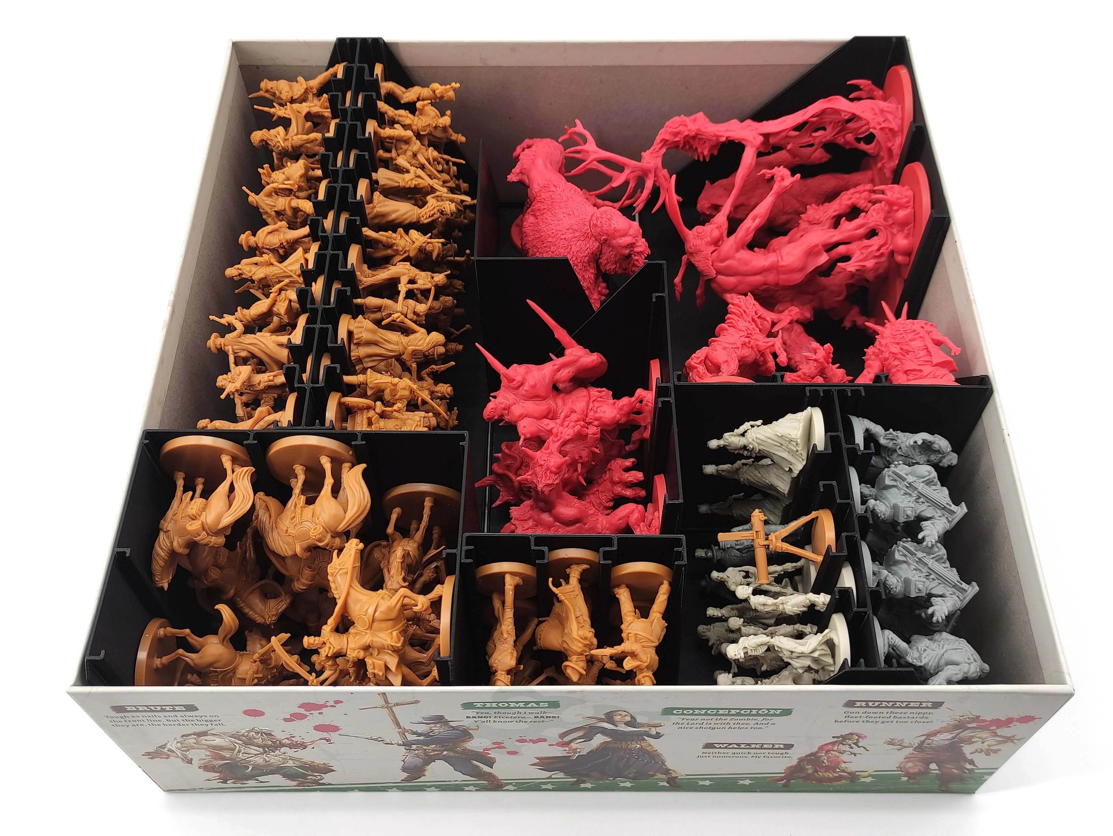 Zombicide: Undead Or Alive - Board Game Insert - Tinkering Paws