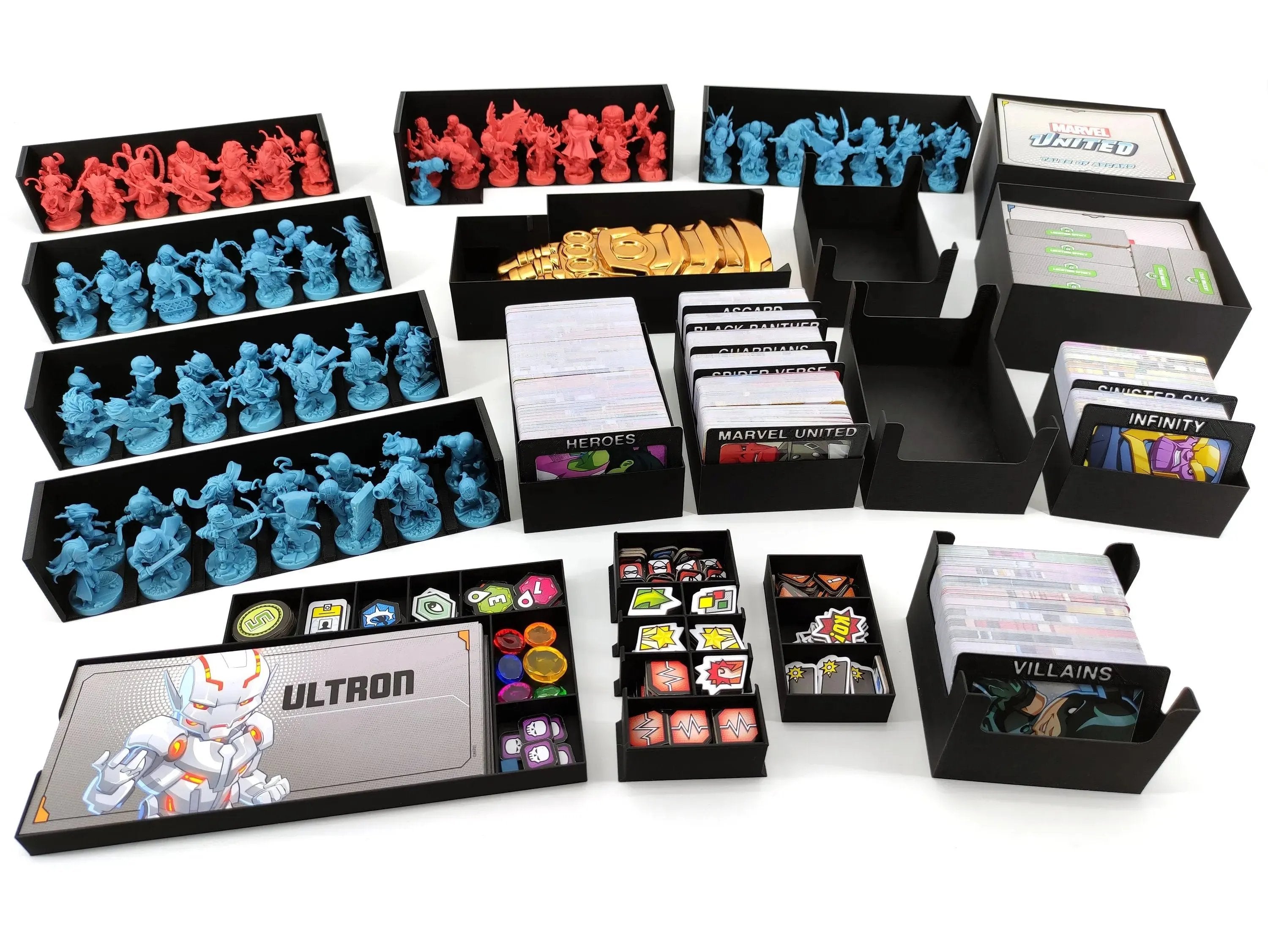 Marvel United - Board Game Insert [Kickstarter Version] Tinkering Paws