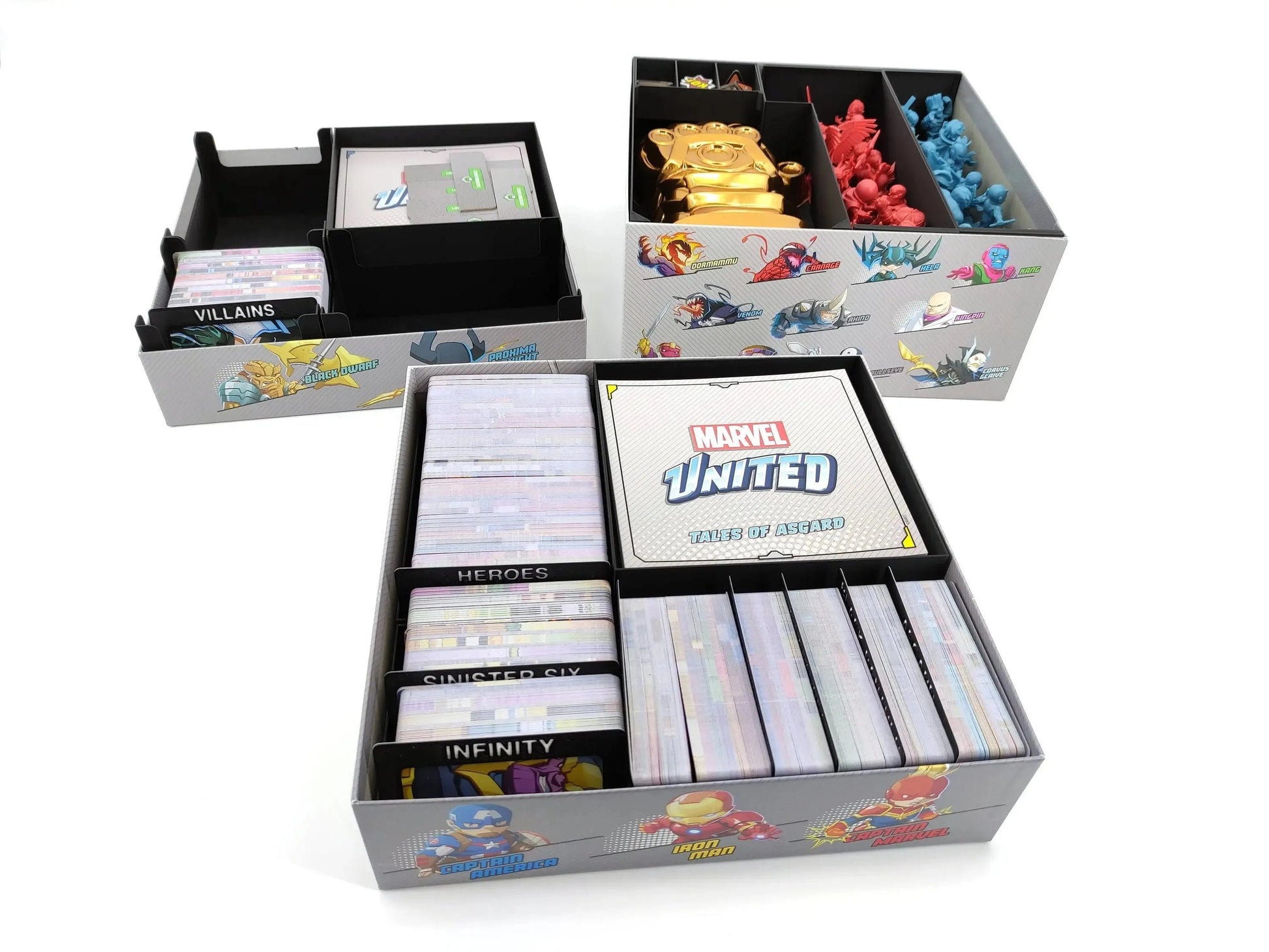 Marvel United - Board Game Insert [Kickstarter Version] Tinkering Paws