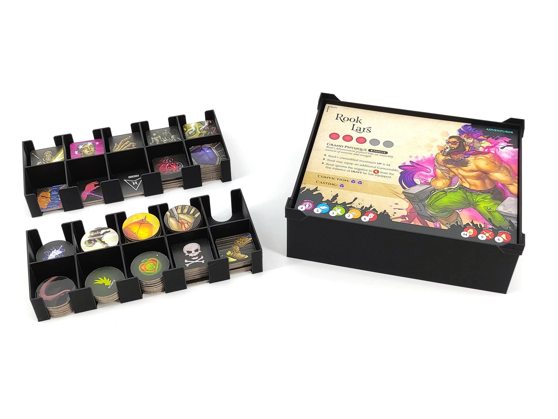 Middara: Unintentional Malum - Act 1 - Board Game Insert Tinkering Paws