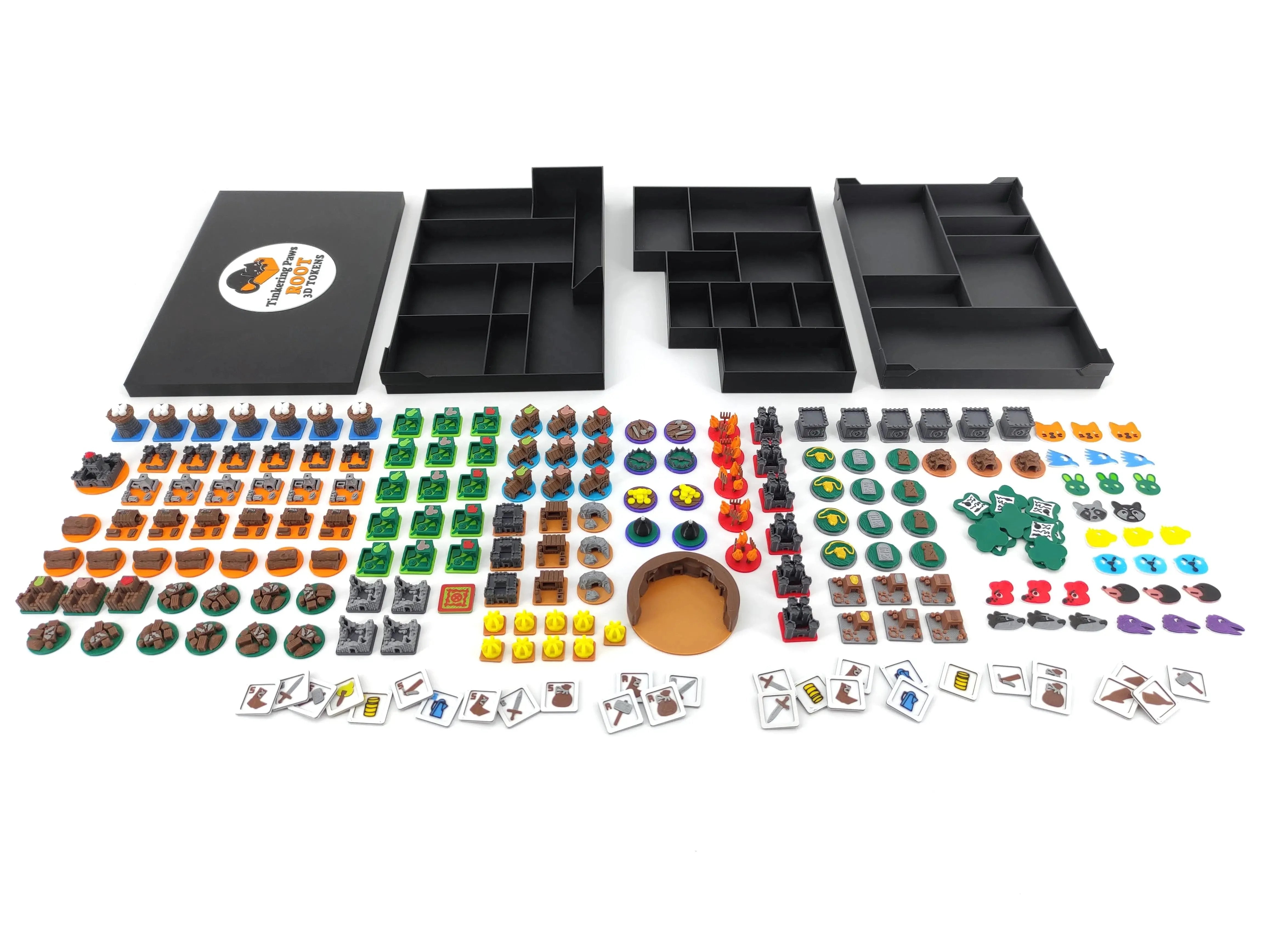 Root - 3D-Token - 211 Pieces Tinkering Paws