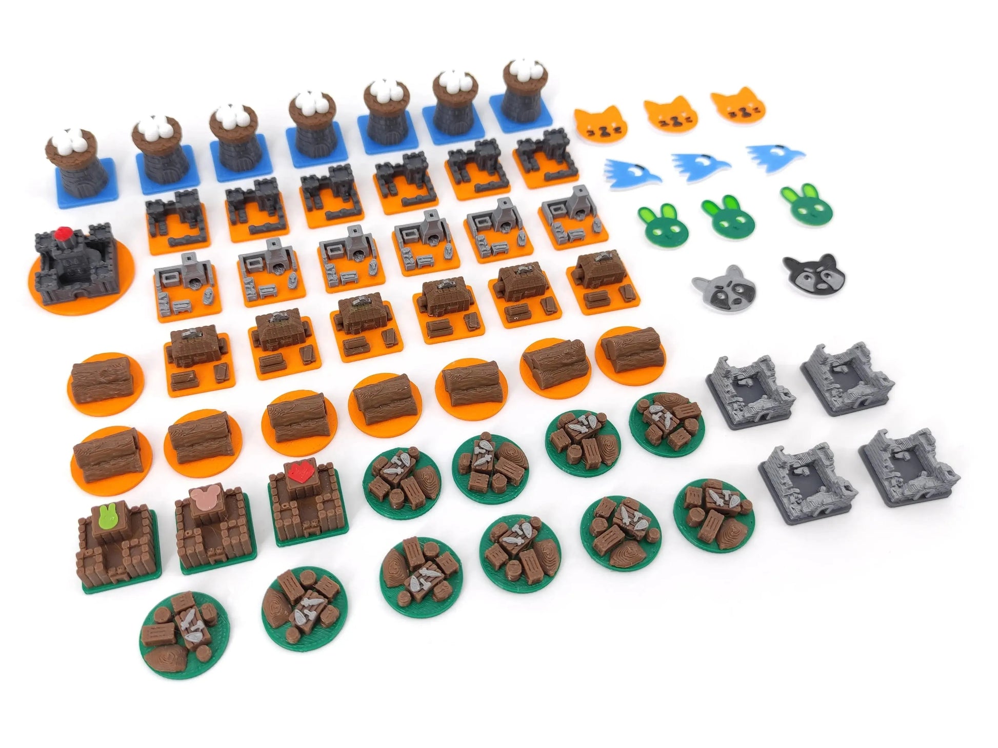 Root - 3D-Token - 211 Pieces Tinkering Paws