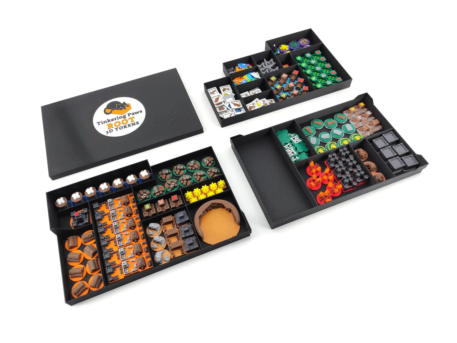 Root - 3D-Token - 211 Pieces Tinkering Paws