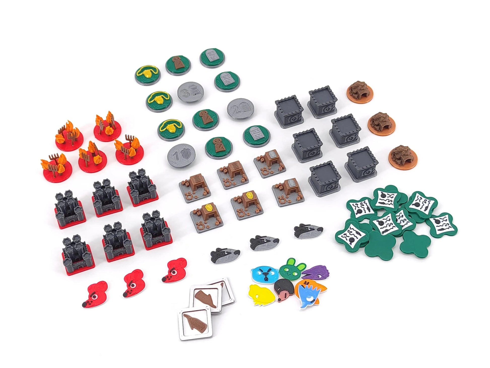 Root - 3D-Token - 211 Pieces Tinkering Paws
