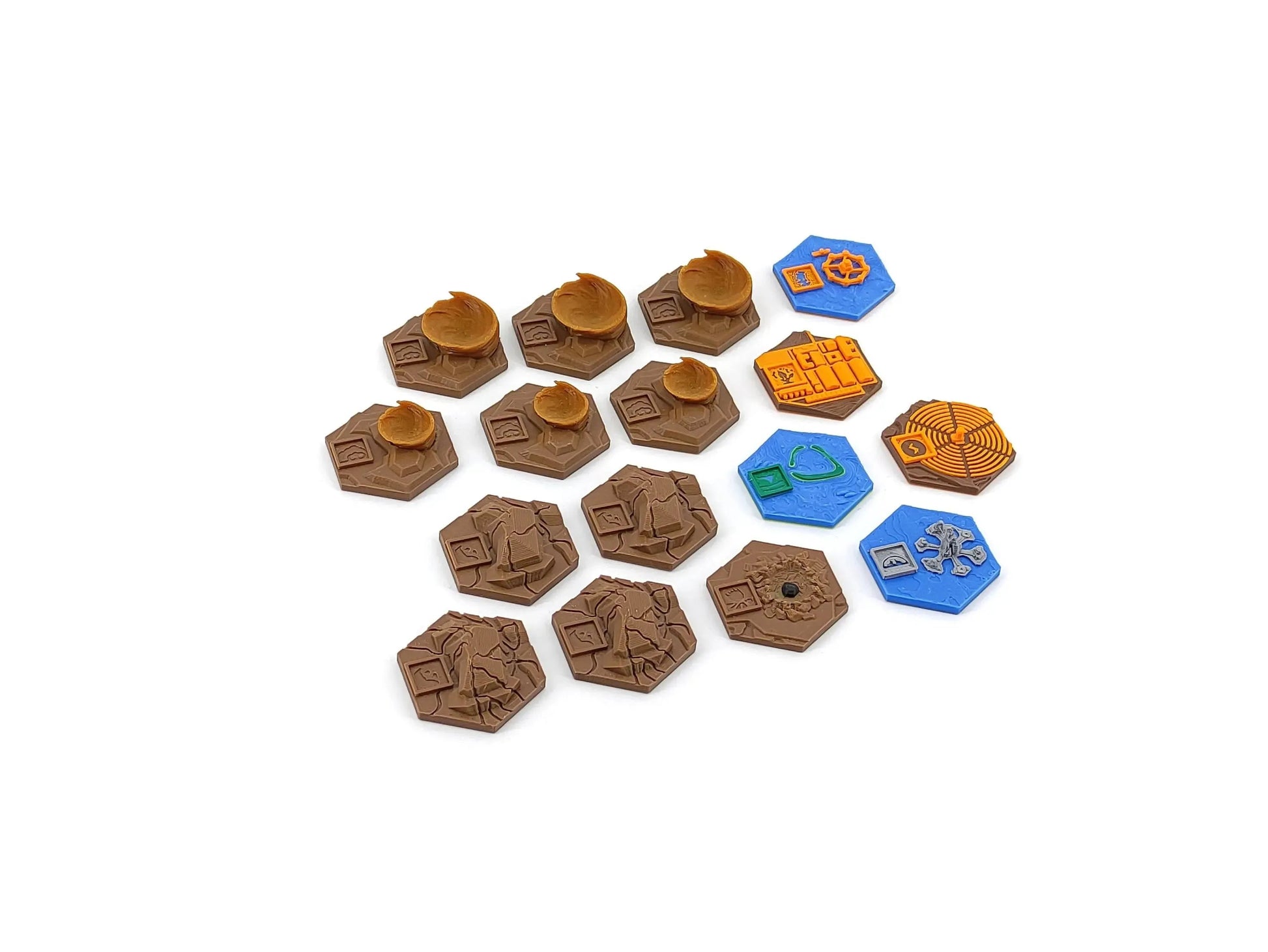 Terraforming Mars - Ares Tiles Pack - 16 Tiles Tinkering Paws