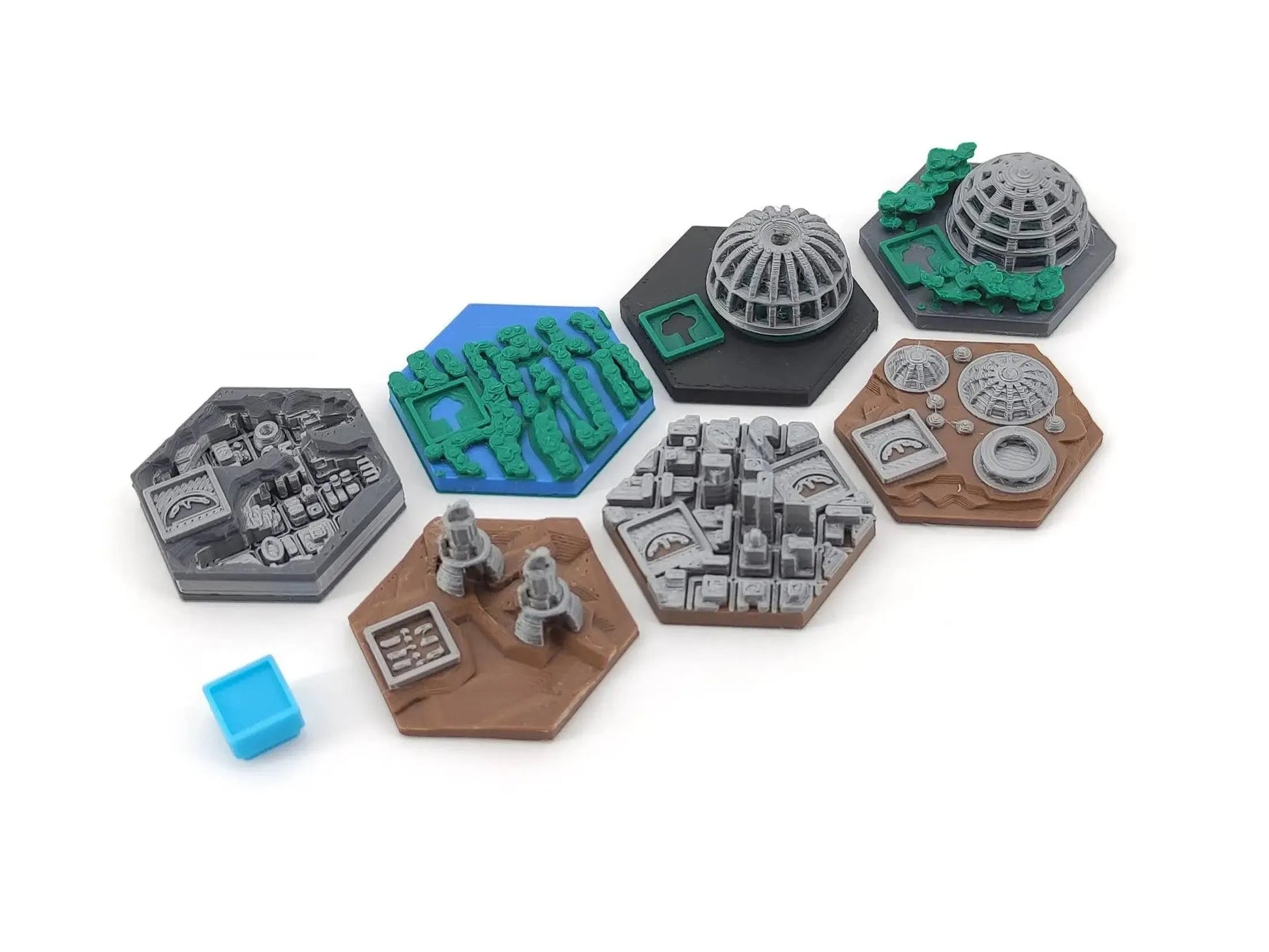 Terraforming Mars - Mercury vs Mars Tiles Pack - 7 Tiles Tinkering Paws