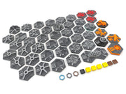 Terraforming Mars - The Moon Tiles Pack - 44 Tiles Tinkering Paws