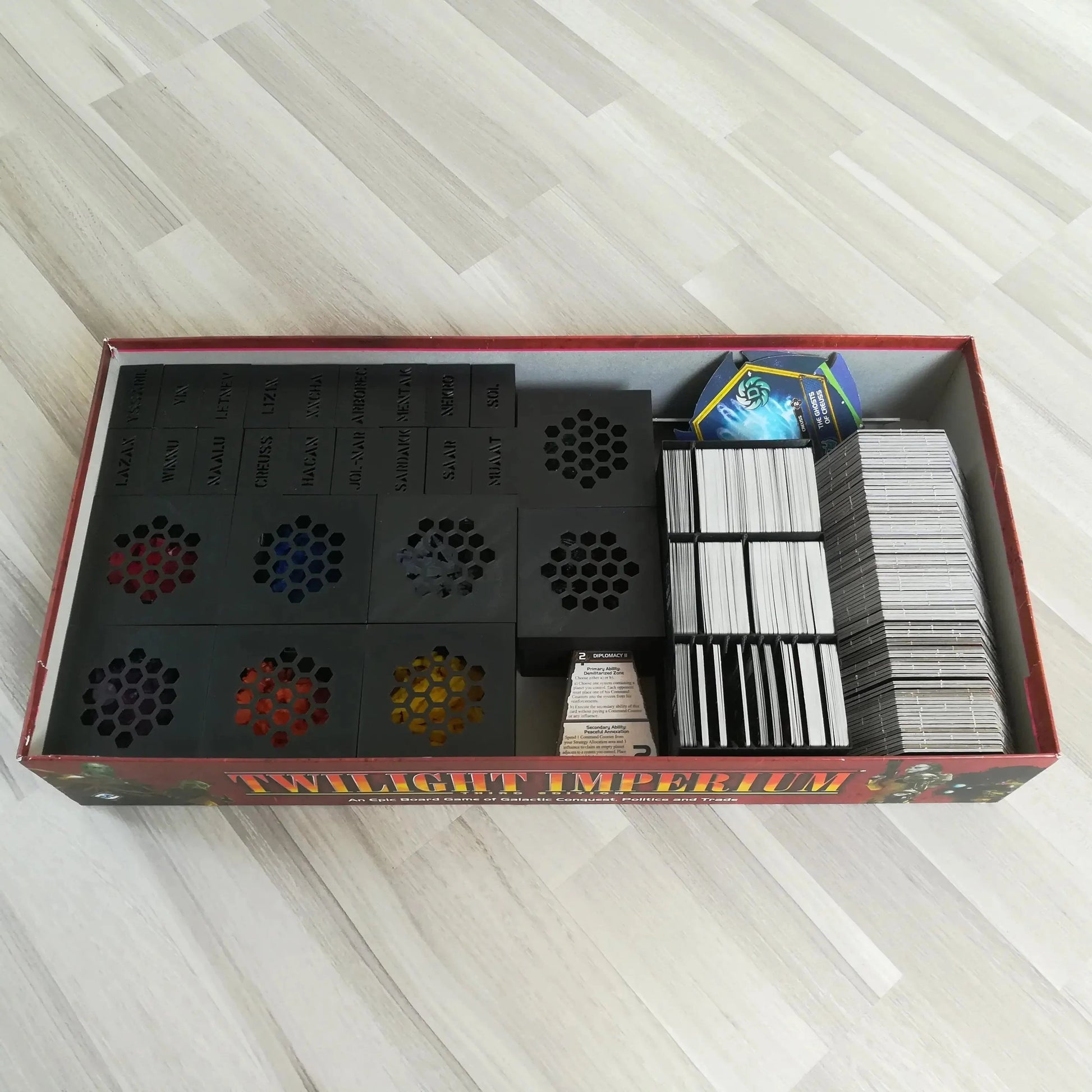 Twilight Imperium 3rd Edition - Board Game Insert Tinkering Paws