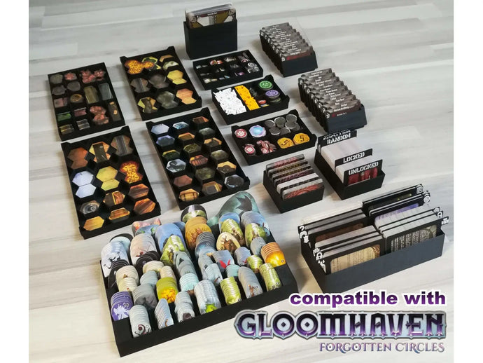 Gloomhaven - Premium Board Game Insert - Overview