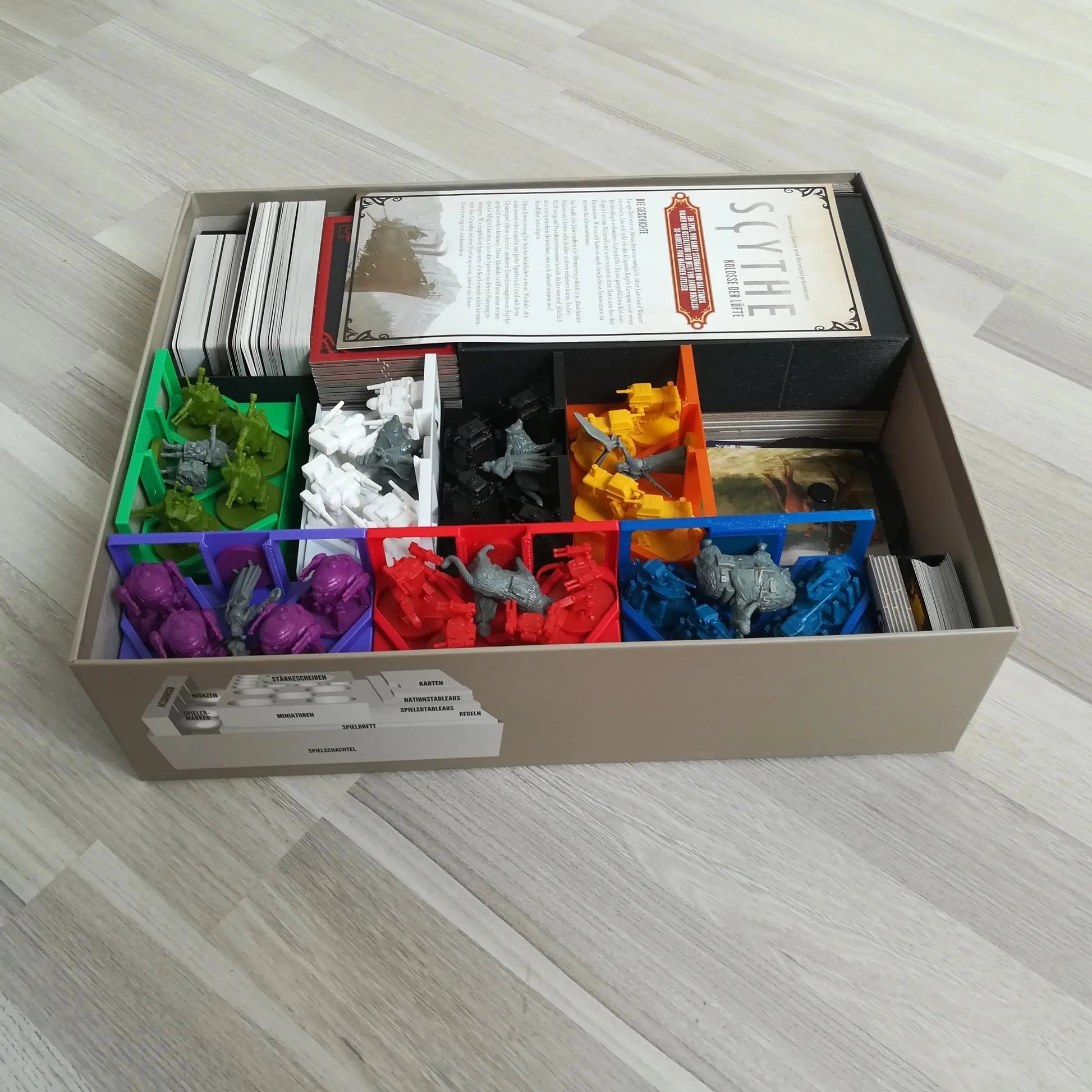 Scythe - Board Game Insert - Game Box