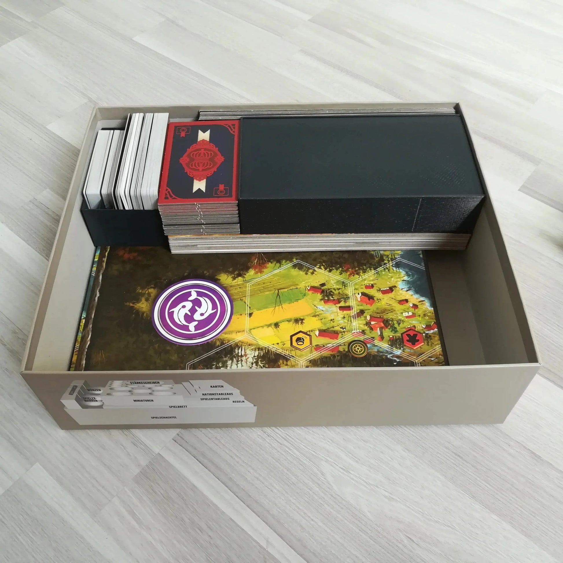 Scythe - Board Game Insert - Game Box