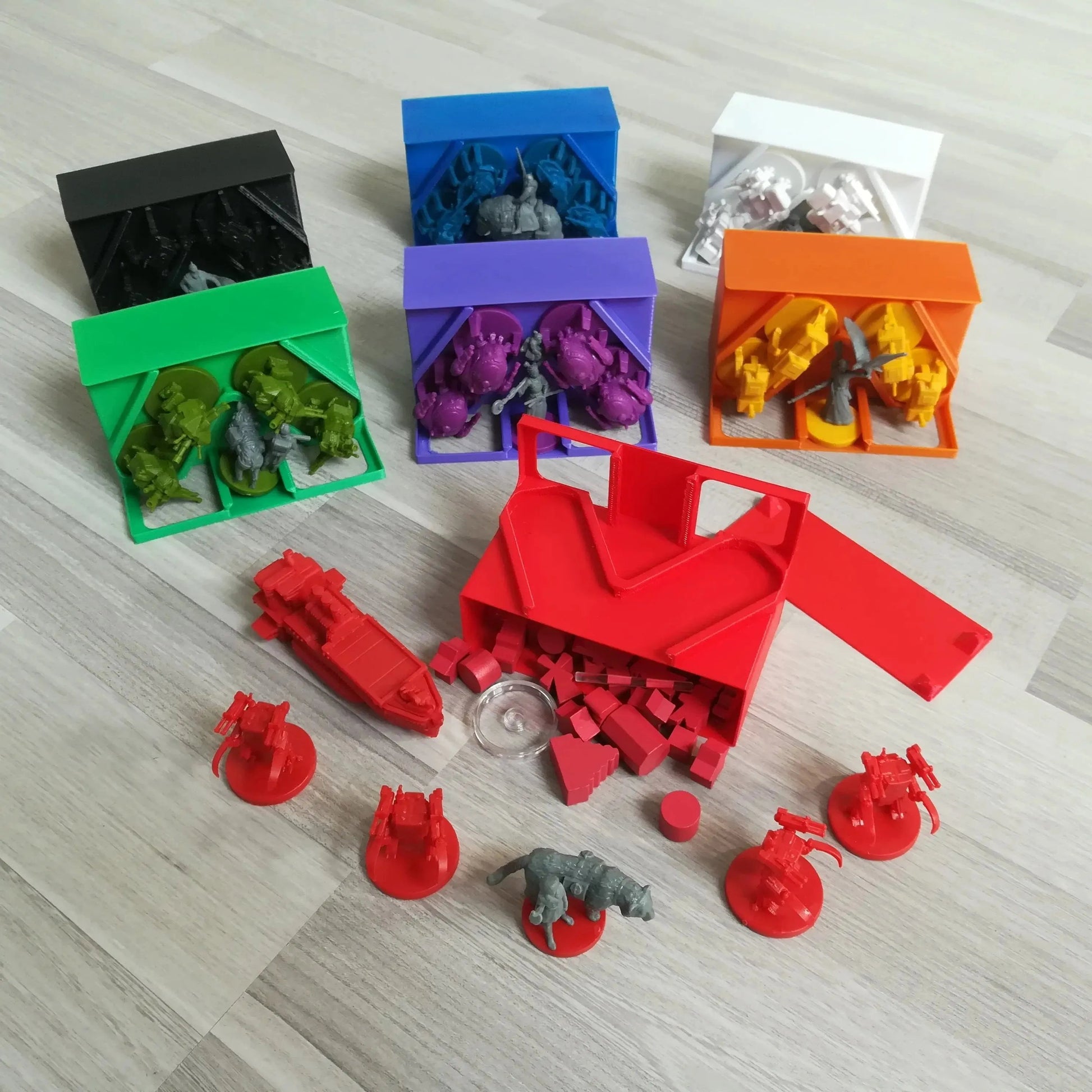 Scythe - Board Game Insert - Faction Boxes