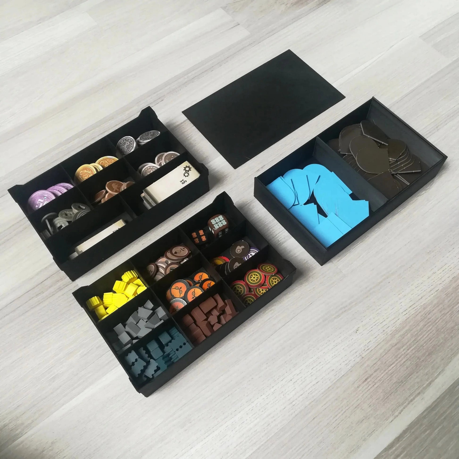 Scythe - Premium Board Game Insert - Token Boxes