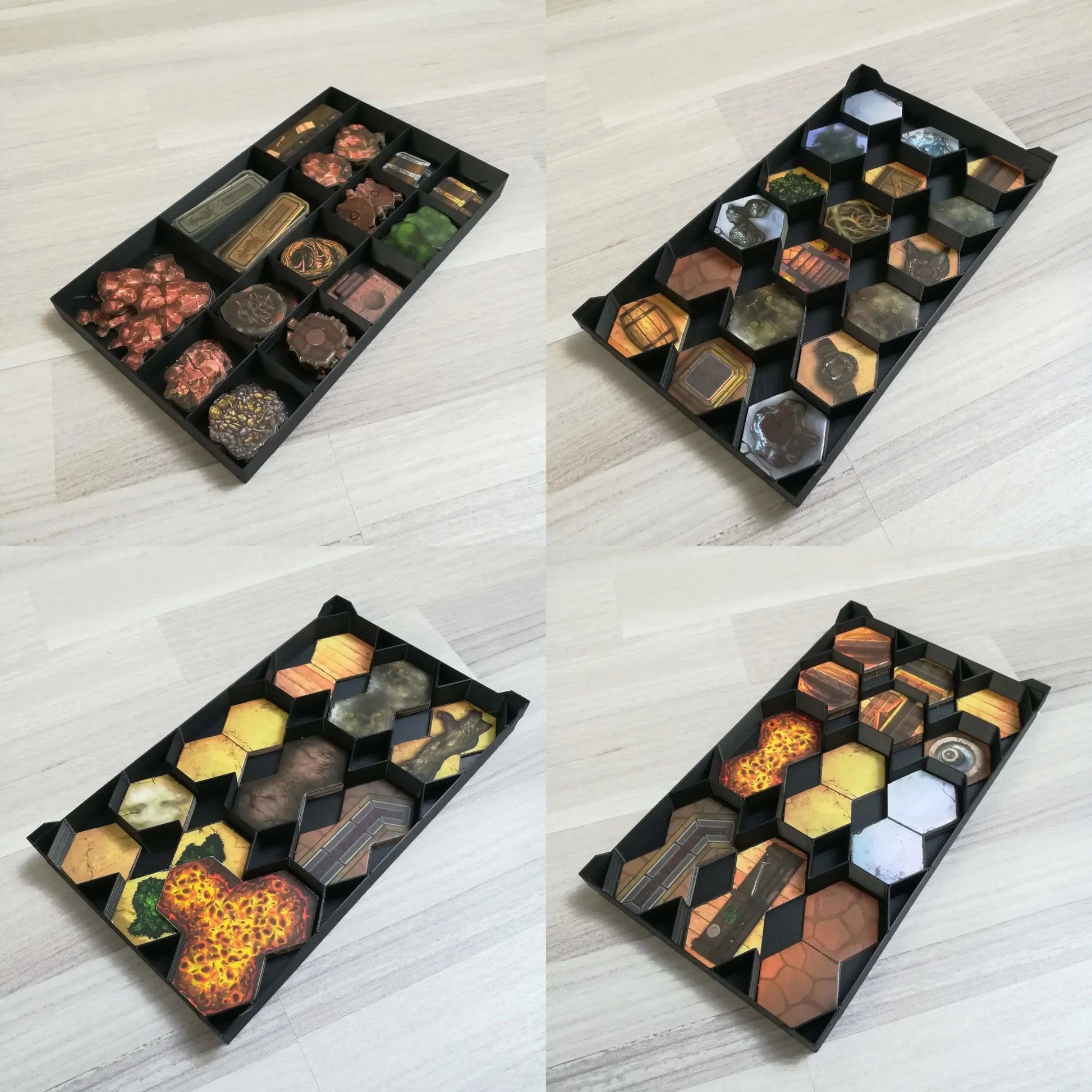 Gloomhaven - Premium Board Game Insert - Overlay Boxes