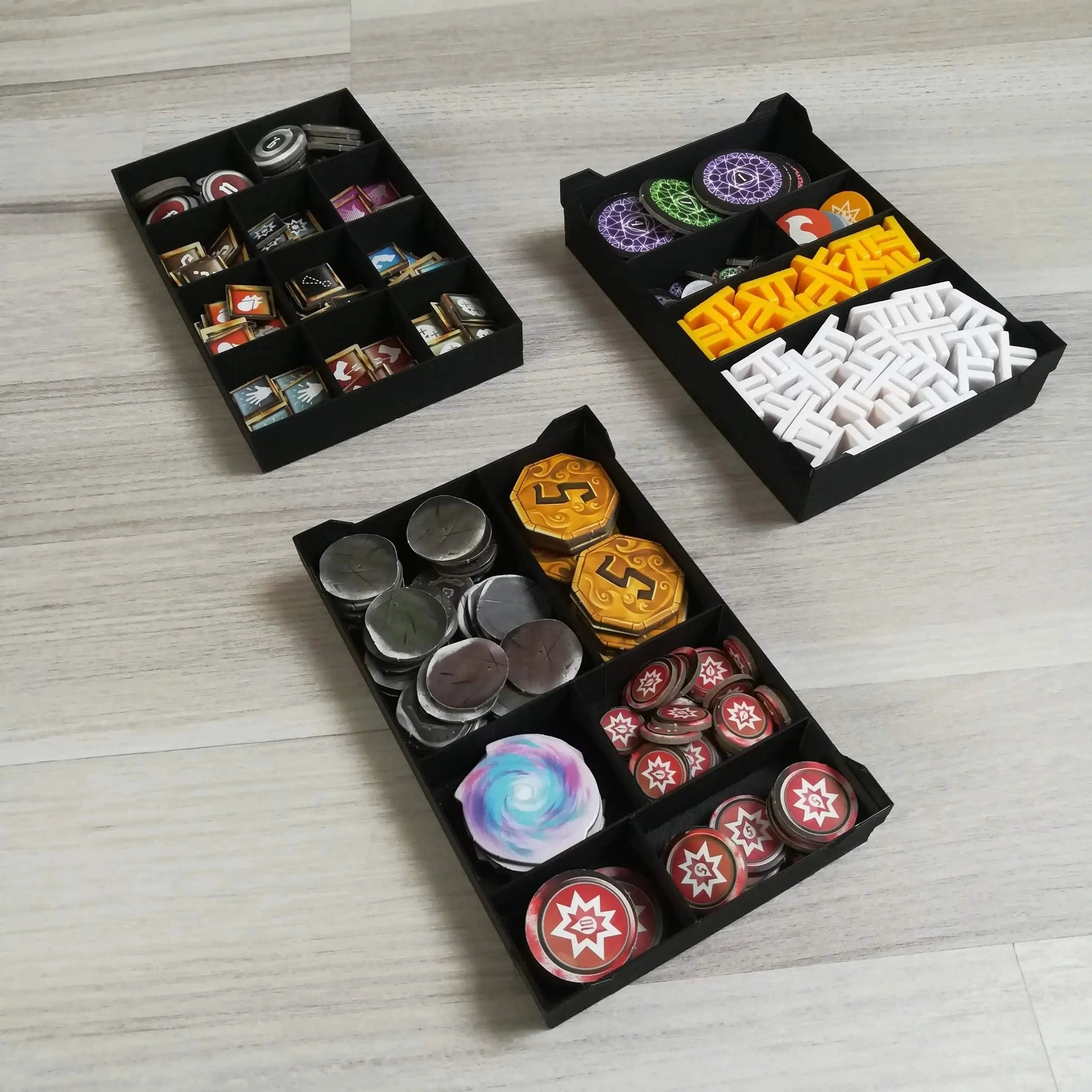 Gloomhaven - Premium Board Game Insert - Token Boxes