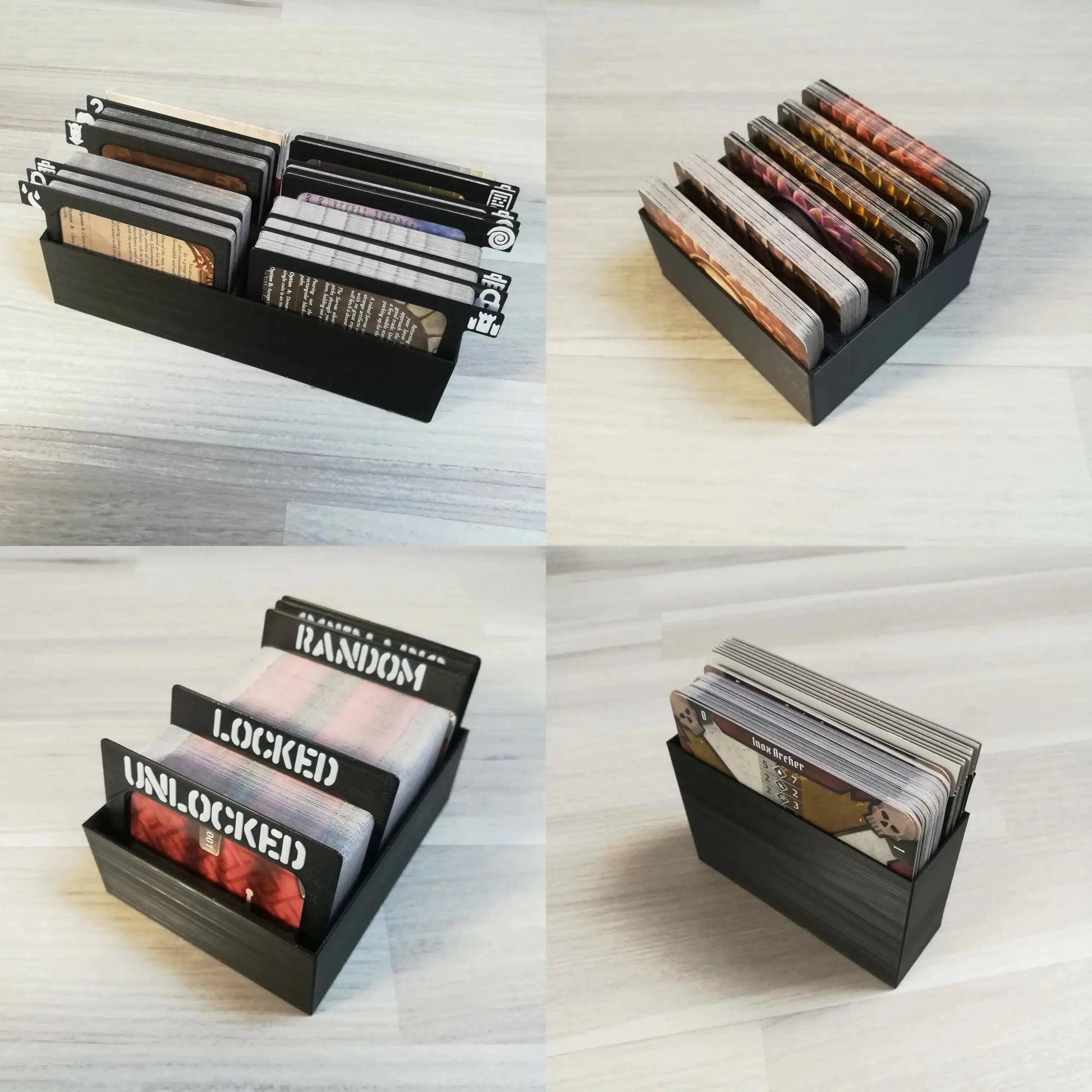 Gloomhaven - Premium Board Game Insert - Card Boxes